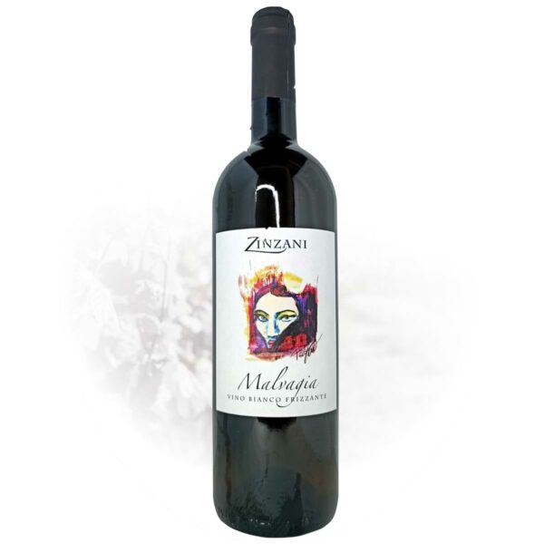 Malvagia nuova etichetta Vino Frizzante Bianco negozio zinzani vini faenza