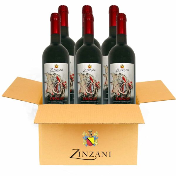 Drago scatola zinzani vini